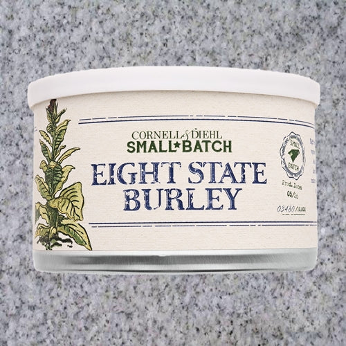 Cornell & Diehl: EIGHT STATE BURLEY (Small Batch) 2026 2oz