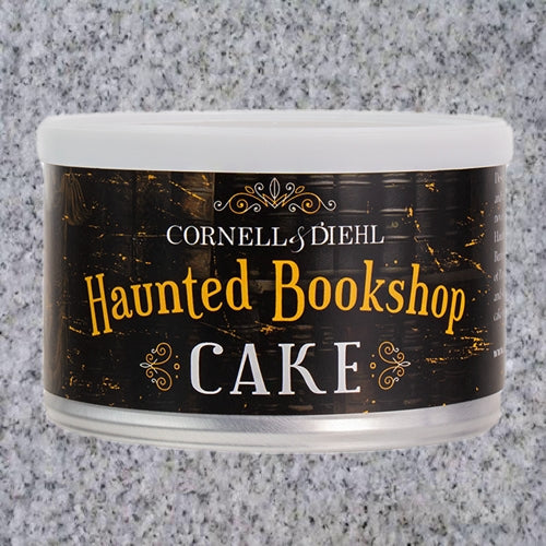 Cornell & Diehl: HAUNTED BOOKSHOP CAKE TIN 2oz