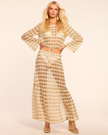 Corbin Coverup Maxi Skirt