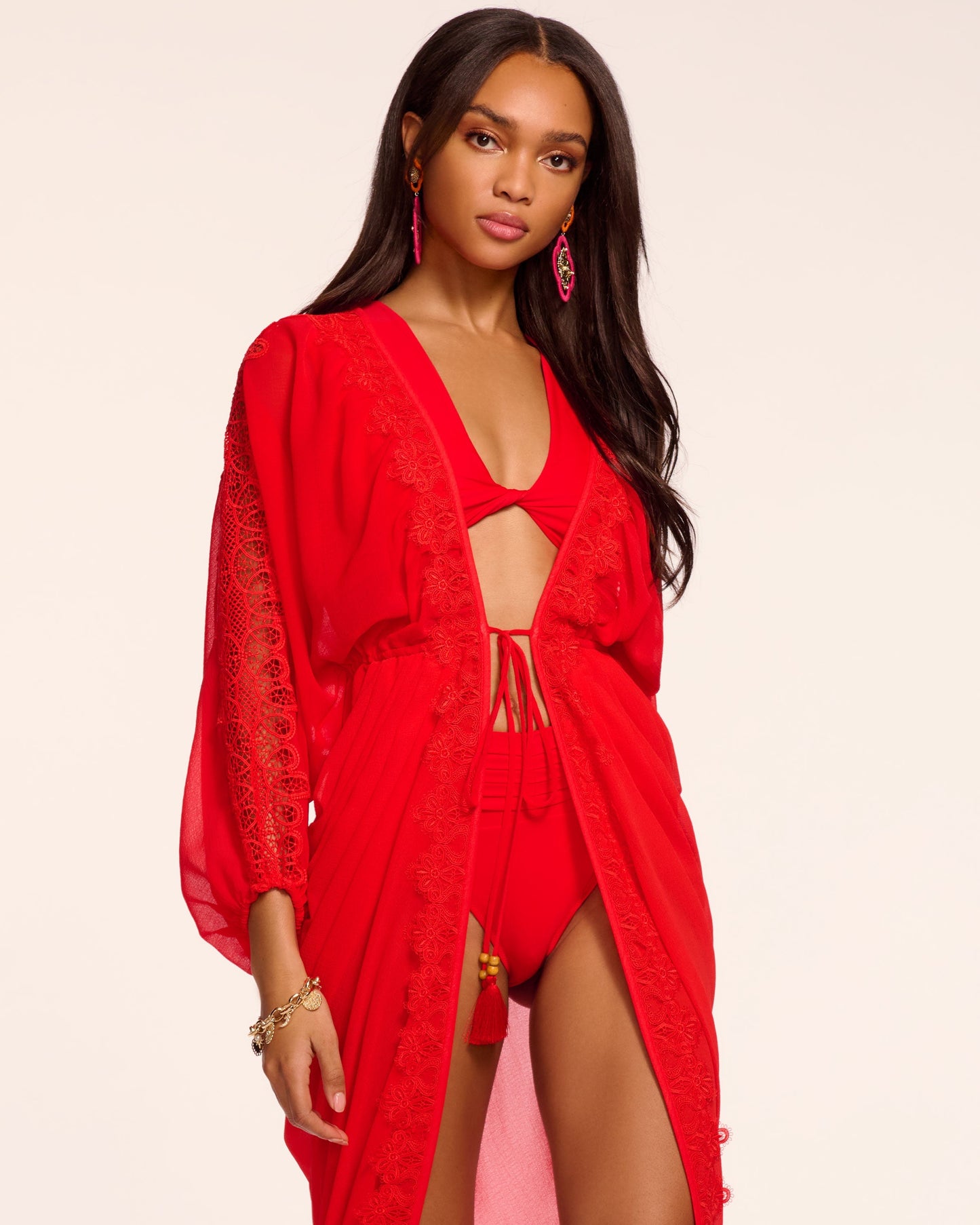Bernice Embellished Coverup Maxi Dress
