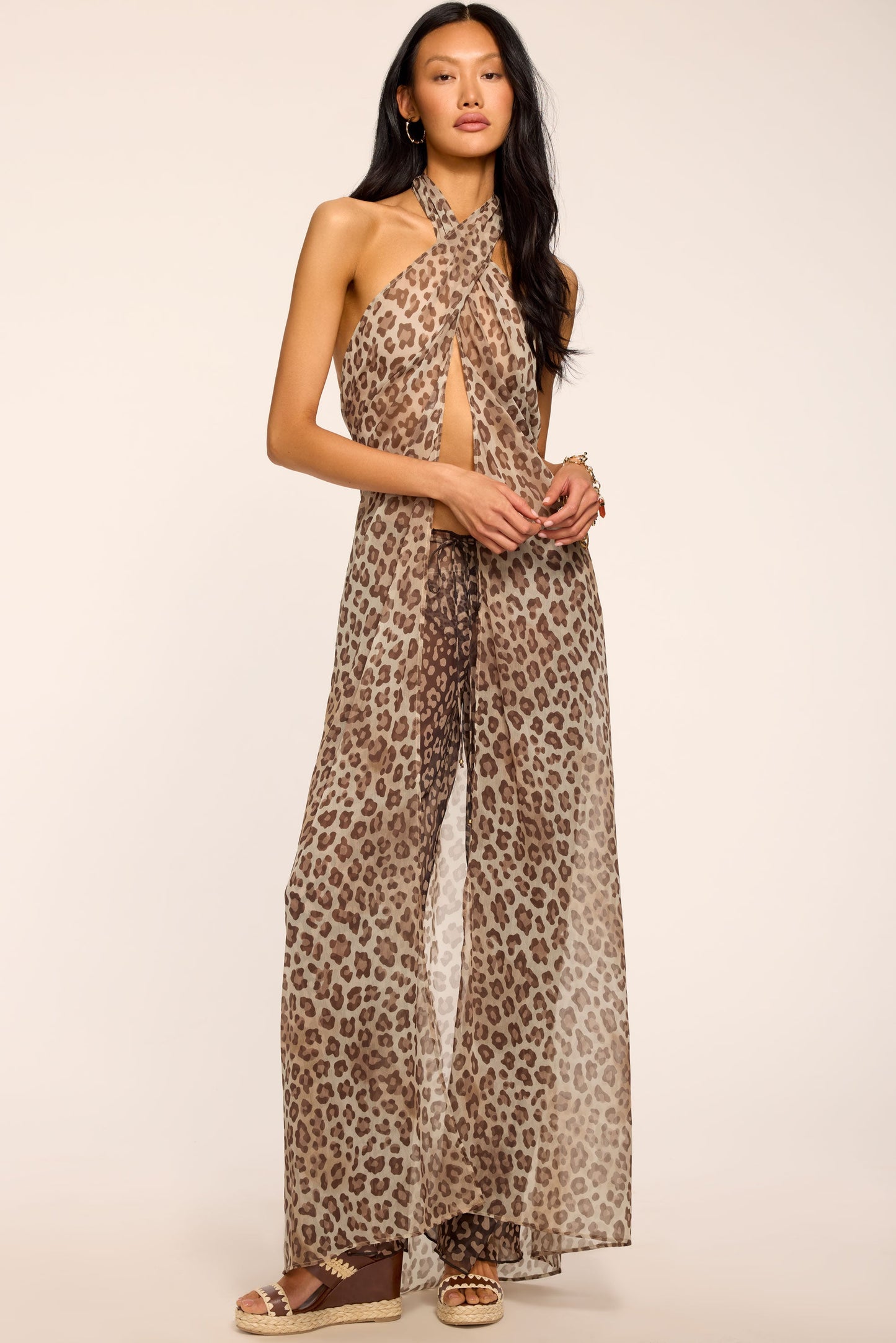Convertible Printed Coverup Aari