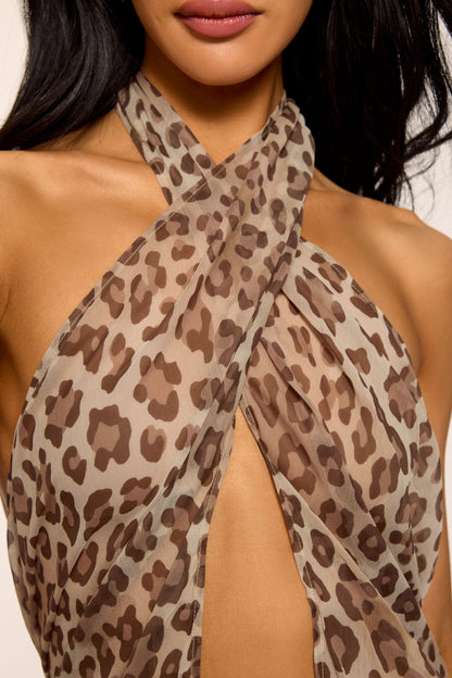 Convertible Printed Coverup Aari