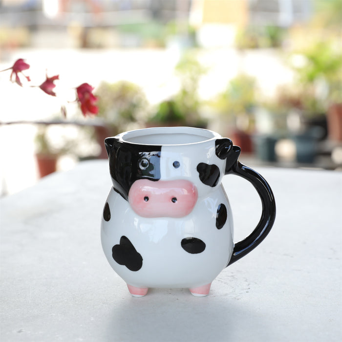 Cow Ceramic Cup Novelty Cow Shape 3d 🇨🇳