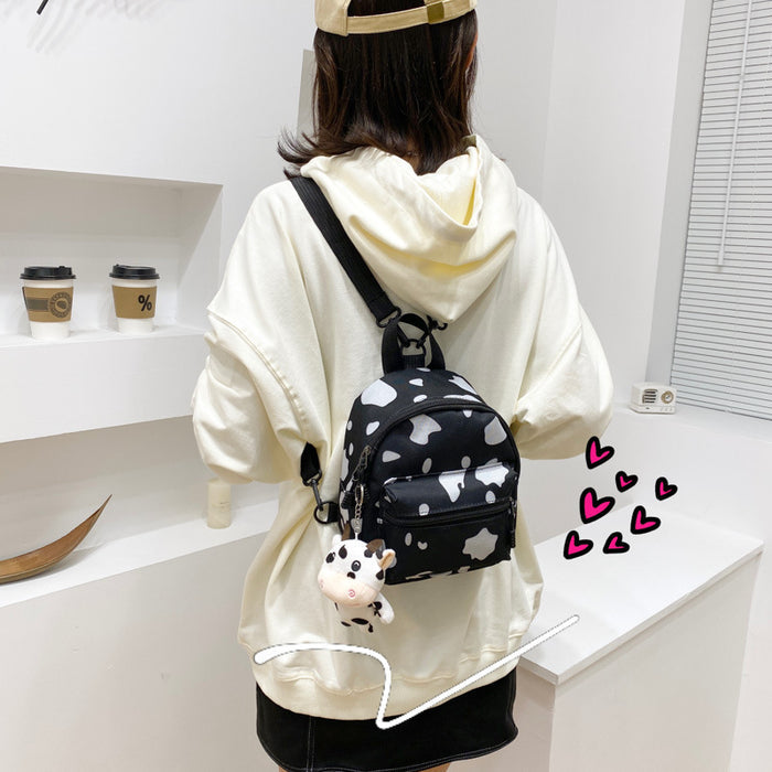 Cow Pattern Backpack 🇨🇳