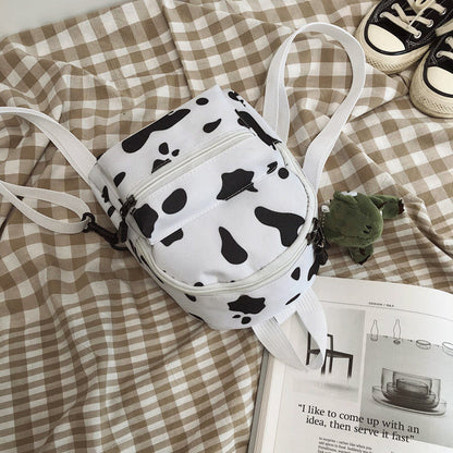 Cow Pattern Backpack 🇨🇳