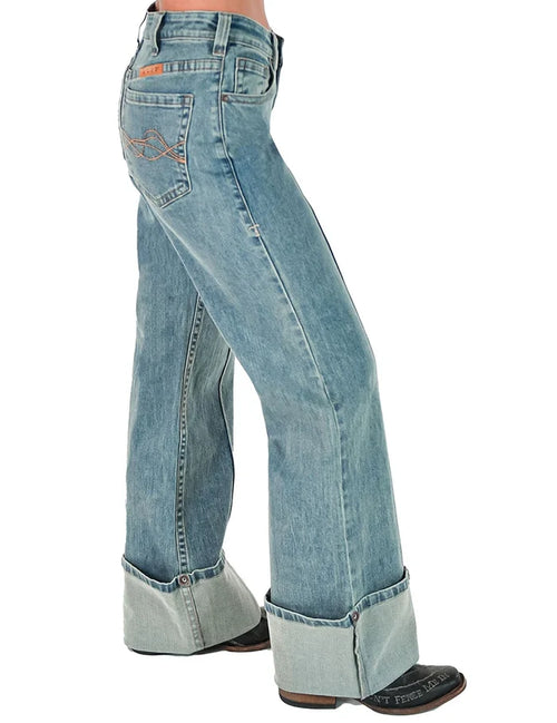 Cowgirl Tuff Ladies DFMI Big Cuff Jeans
