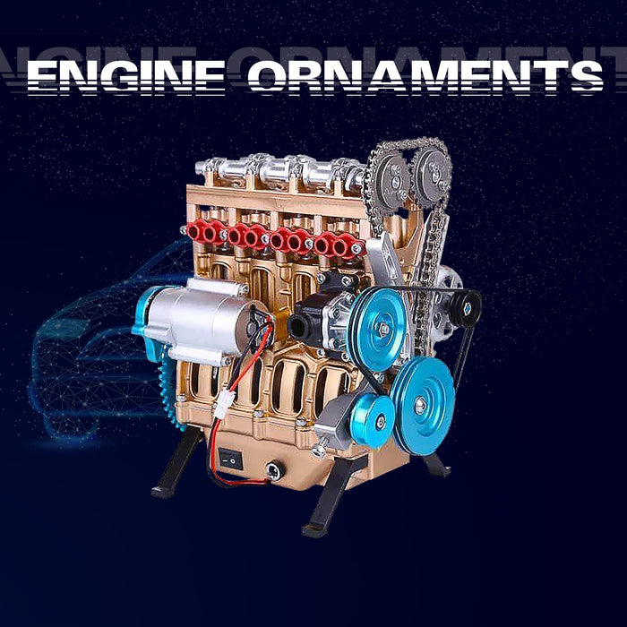 Creative Home Decoration Resin L4 Engine 🇨🇳