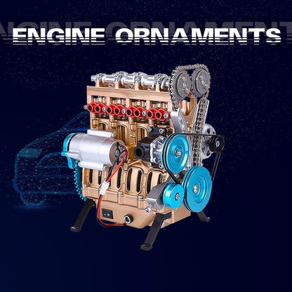 Creative Home Decoration Resin L4 Engine 🇨🇳