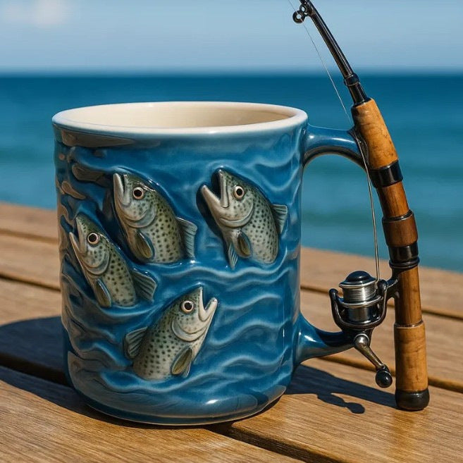 Creative Mug Designed For Fishing Enthusiasts 🇨🇳
