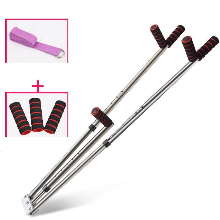 Cross fork lacing artifact ligament stretching yoga aids home fitness equipment 🇨🇳