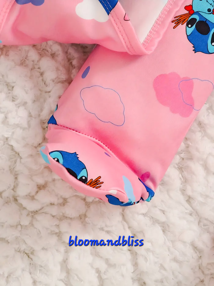 Cute cartoon baby Bodysuit and pants set 🇨🇳