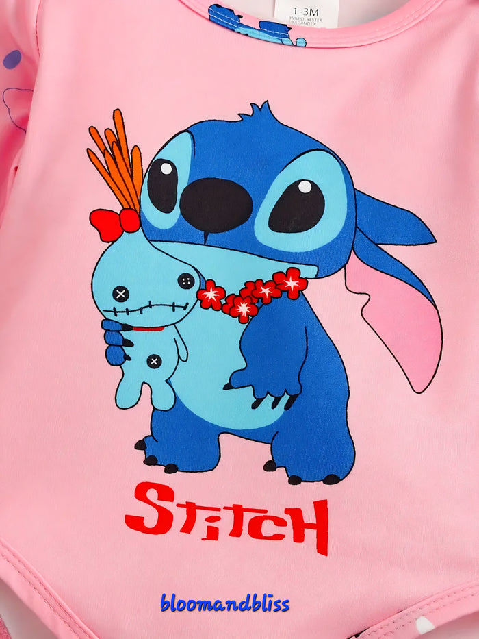 Cute cartoon baby Bodysuit and pants set 🇨🇳