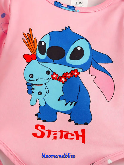 Cute cartoon baby Bodysuit and pants set 🇨🇳
