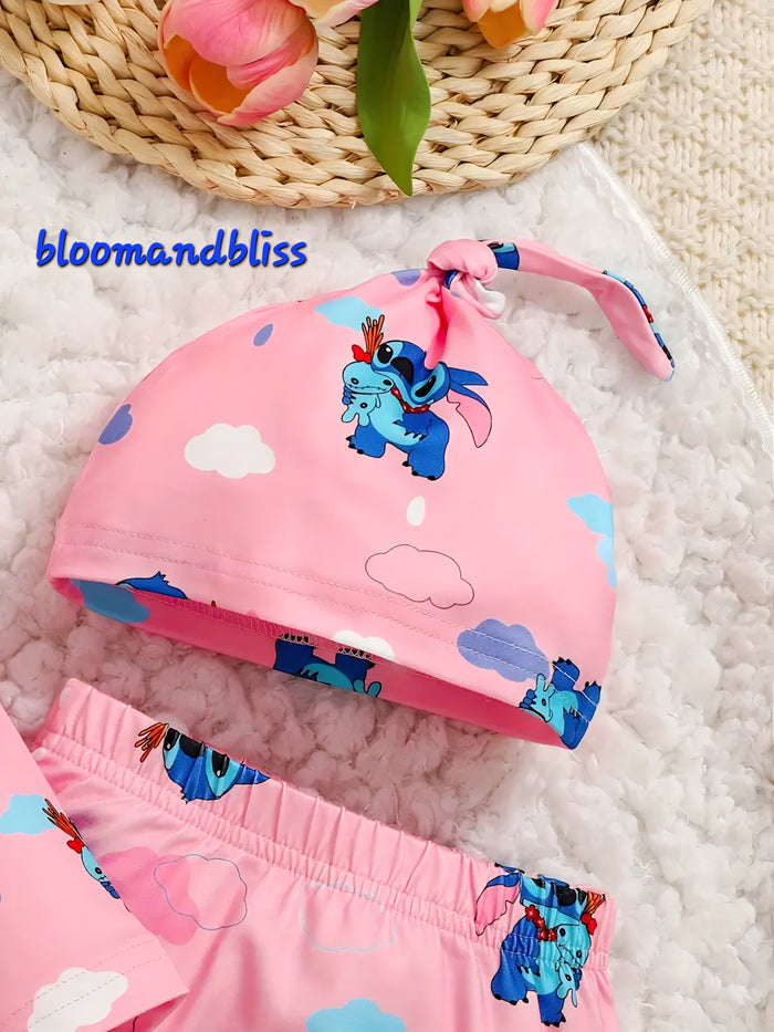 Cute cartoon baby Bodysuit and pants set 🇨🇳
