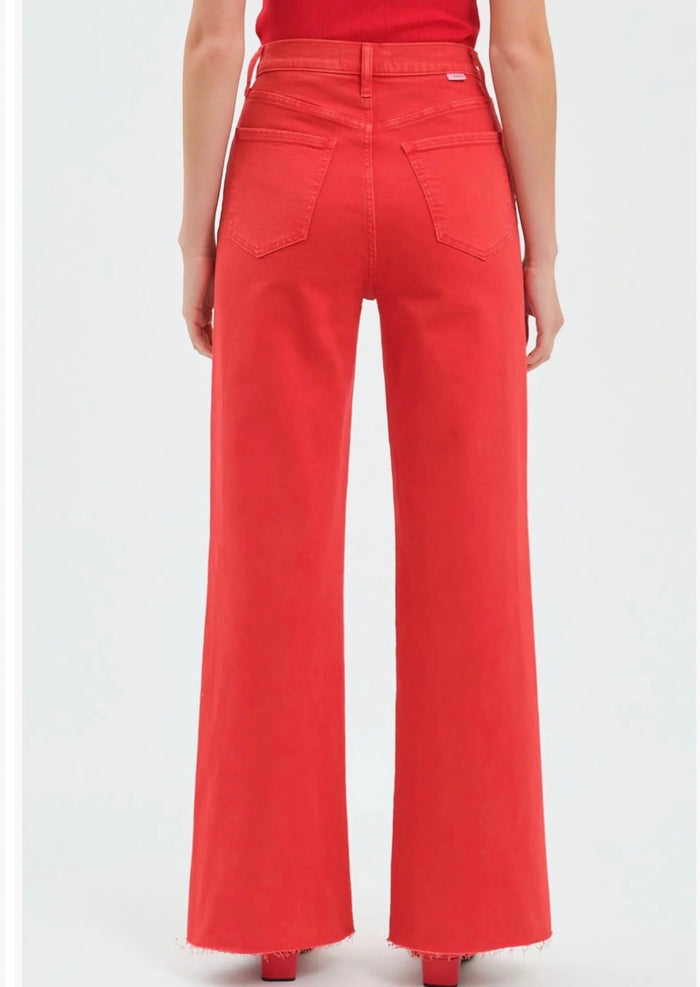 Daze Cherry Cherry Farout High Rise Wide Leg