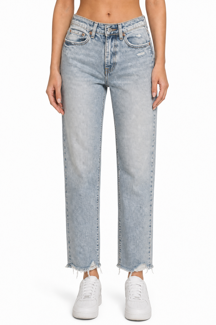 DAZE jean Staight Up high key Hikey high rise
