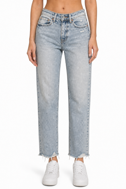 DAZE jean Staight Up high key Hikey high rise