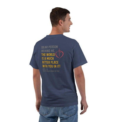 Dear Person Behind Me Shirt - Inspirational Christian T-Shirt, Faith Kindness Tee, Uplifting Message Shirt, Encourage Others Shirt
