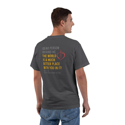 Dear Person Behind Me Shirt - Inspirational Christian T-Shirt, Faith Kindness Tee, Uplifting Message Shirt, Encourage Others Shirt