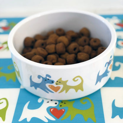 Dog and Cat Ceramic Pet Dish Large