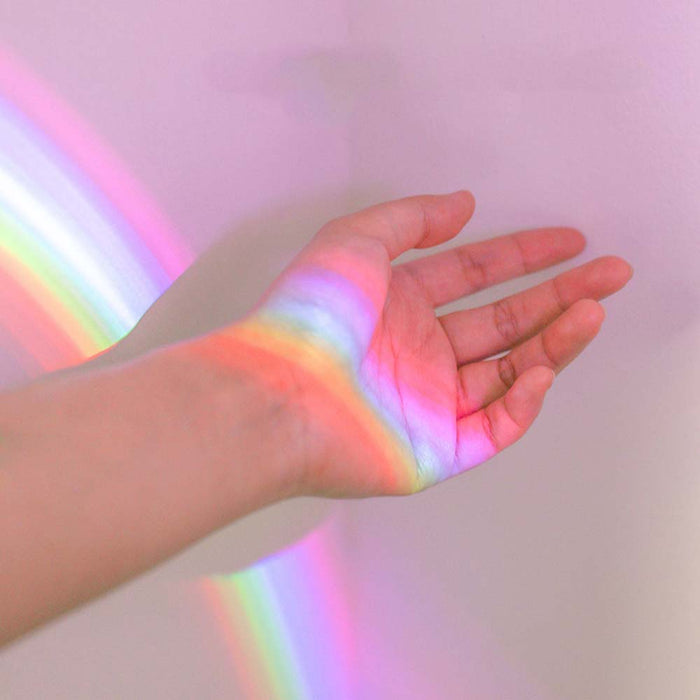 Egg-Shaped Table Lamp Rainbow Projection Lamp LED Color Night Light 3 Modes Projector 🇨🇳
