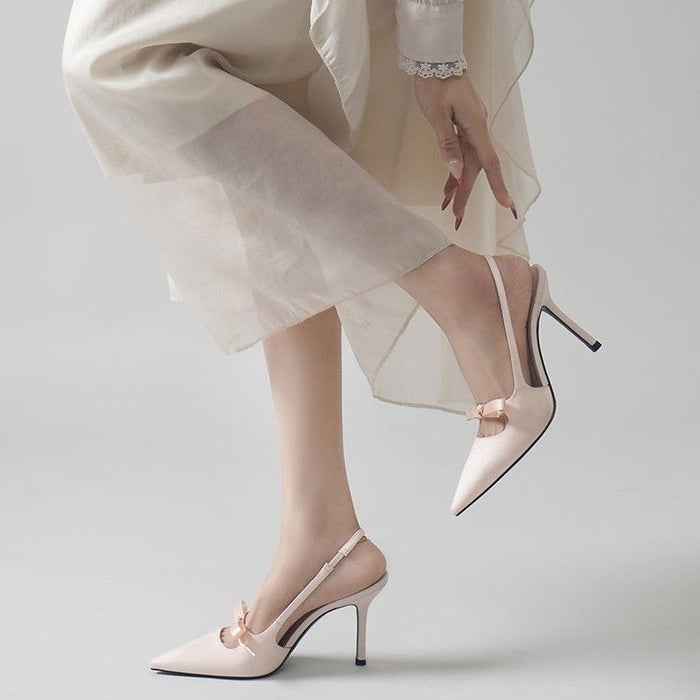 Elise™ Satin Bow Heel