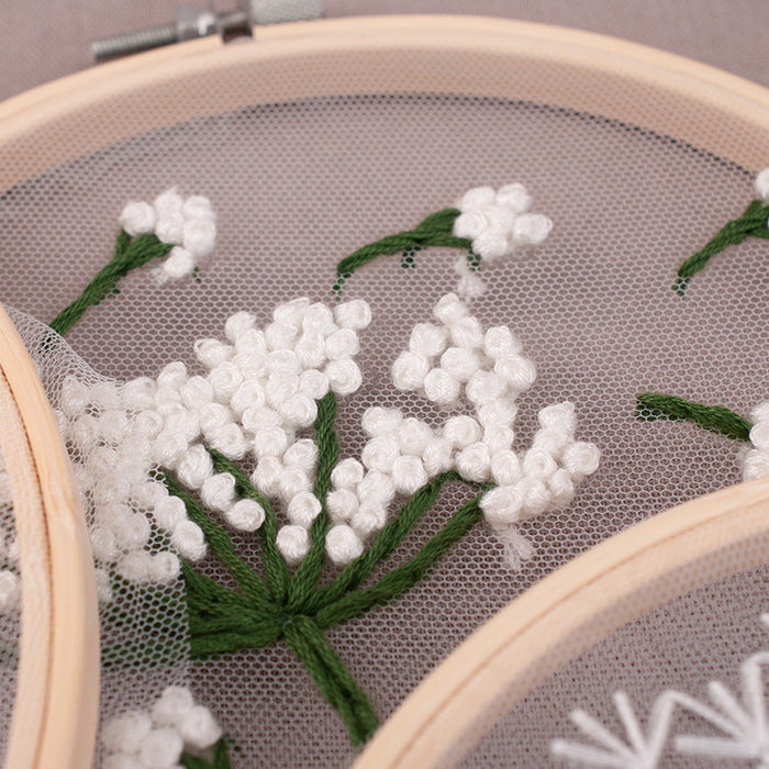 Embroidery Diy Material Package Beginner Material Package Cross 🇨🇳