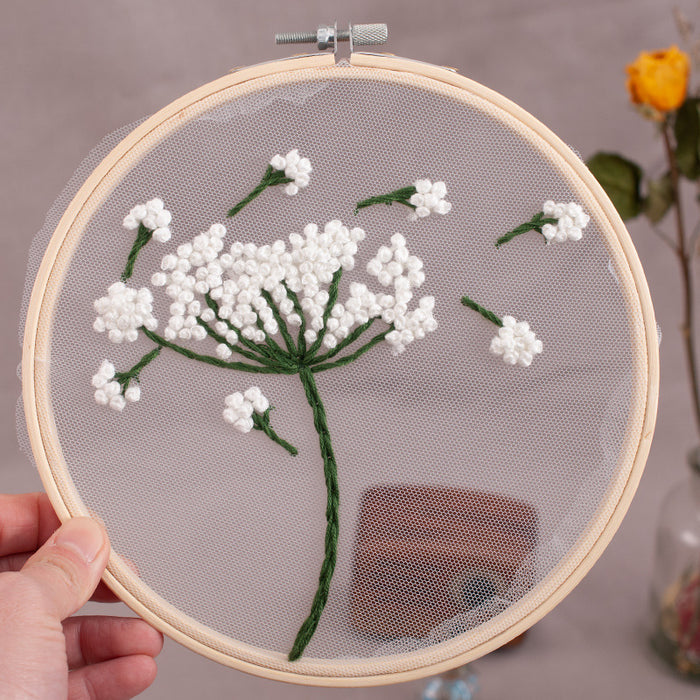 Embroidery Diy Material Package Beginner Material Package Cross 🇨🇳