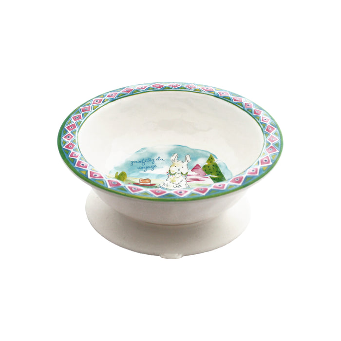 Enjoy The Journey Suction Bowl