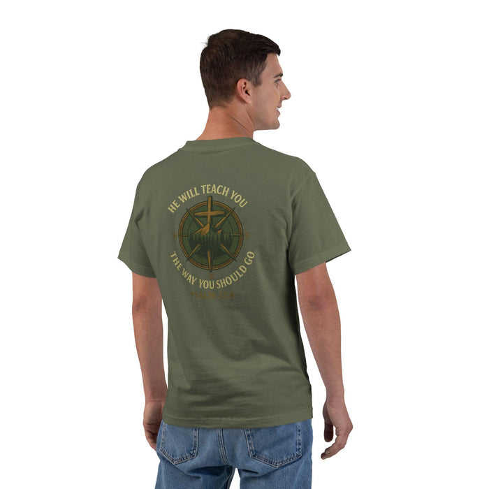 Faith-Inspired Fitness T-Shirt, Inspirational Tee, Workout Shirt, Religious Apparel, Short-Sleeve Gym Top