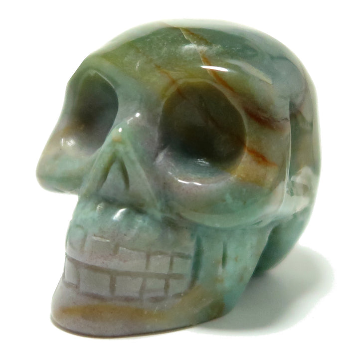 Fancy Jasper Skull