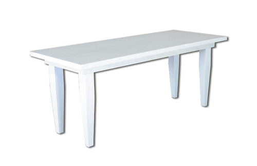 Farm White Banquet Table - 6' x 30"