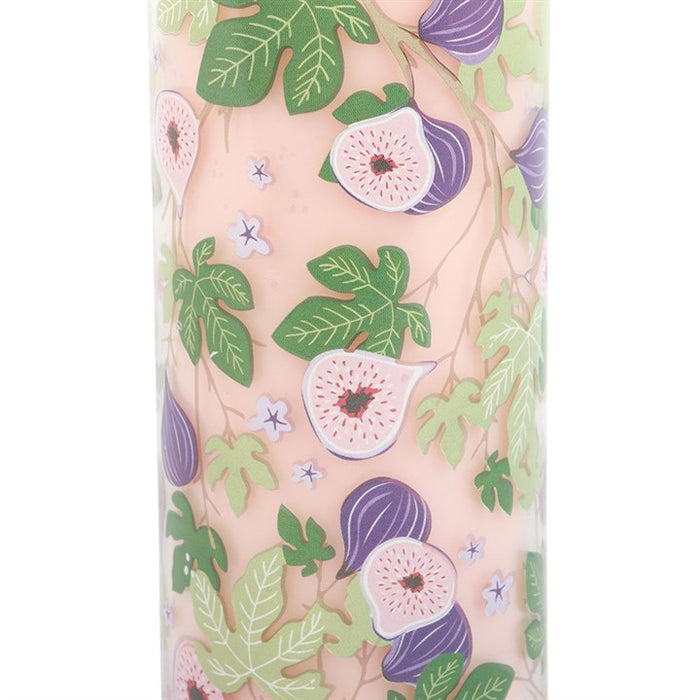 Fig Tree Print Vanilla & Fig Tube Candle 🇬🇧