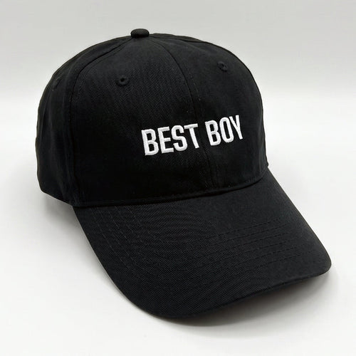 Film Role Embroidered Cap - Best Boy (Black)
