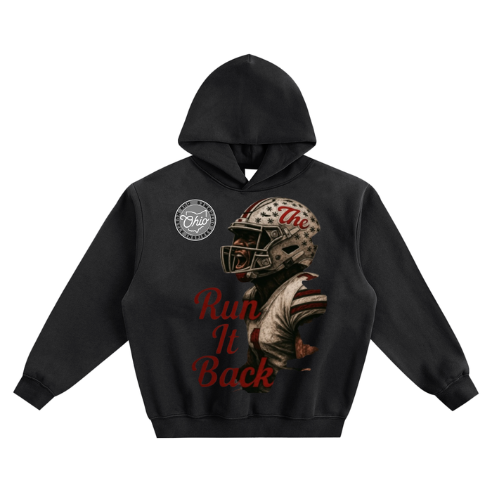 Fleeced Boxy Hoodie - Memento Mori Clothing