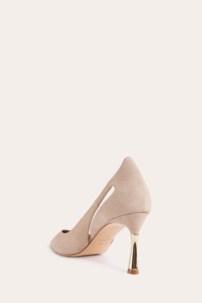 Ereka Pointed Toe Heel | SANDSTONE