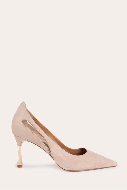 Ereka Pointed Toe Heel | SANDSTONE