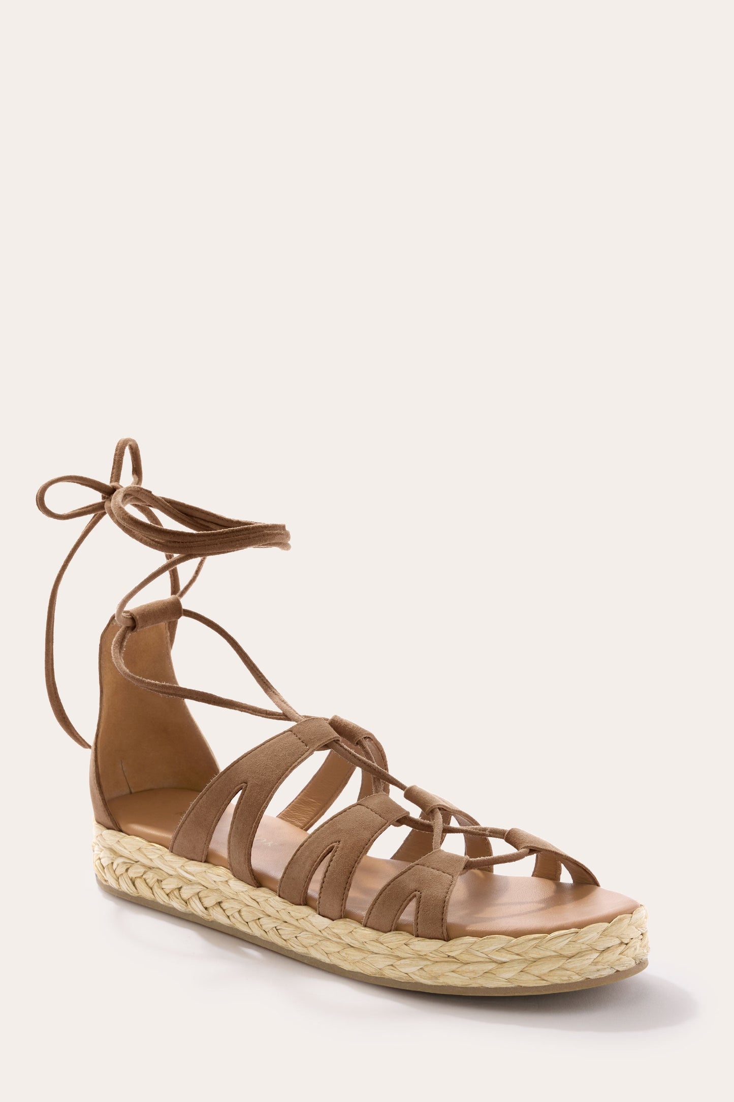 Devon Lace Up Espadrille Flat