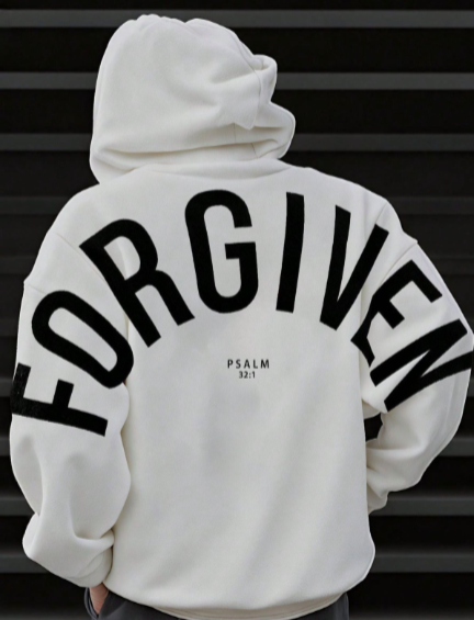 Forgiven fleece hoddie