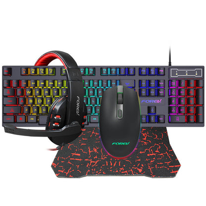 Four Piece Keyboard Mouse And Headset 🇨🇳