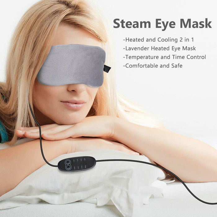 Four Speed Temperature Control Of Rechargeable Heating Steam Hot Compress Eye Mask 🇨🇳