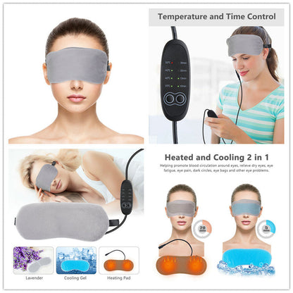 Four Speed Temperature Control Of Rechargeable Heating Steam Hot Compress Eye Mask 🇨🇳