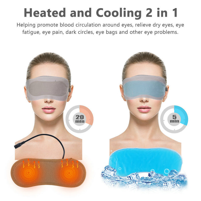 Four Speed Temperature Control Of Rechargeable Heating Steam Hot Compress Eye Mask 🇨🇳