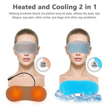 Four Speed Temperature Control Of Rechargeable Heating Steam Hot Compress Eye Mask 🇨🇳
