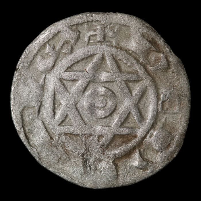 French States, Lordship of Déols, AR 1 Denier - 1160 to 1176 CE - French States