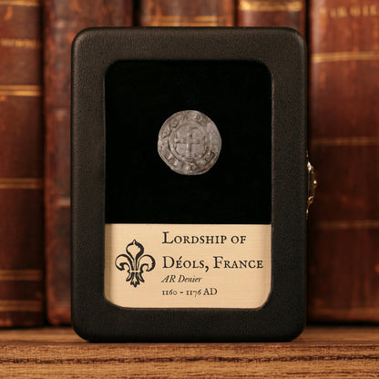 French States, Lordship of Déols, AR 1 Denier - 1160 to 1176 CE - French States