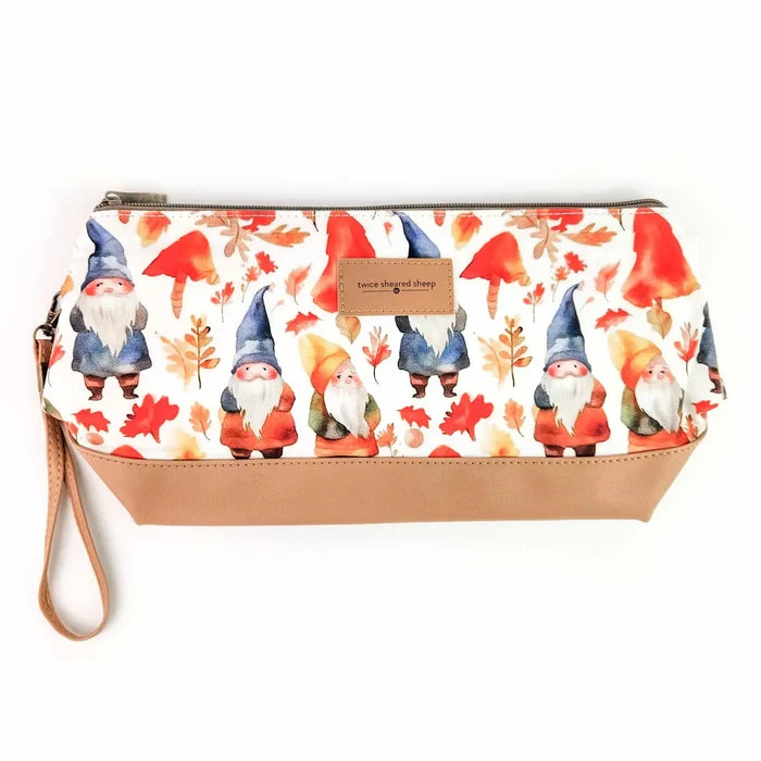 Gnome Friends Trinity Bag – Medium Zippered Project Bag
