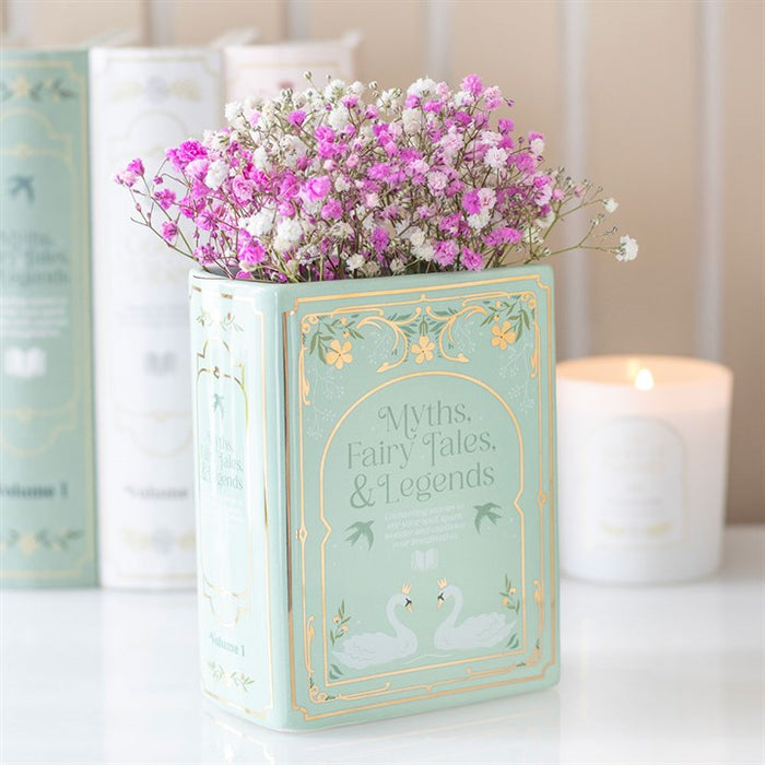 Green Book Shaped Vase 🇬🇧