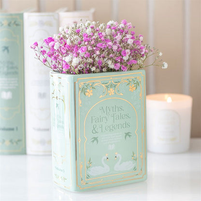 Green Book Shaped Vase 🇬🇧