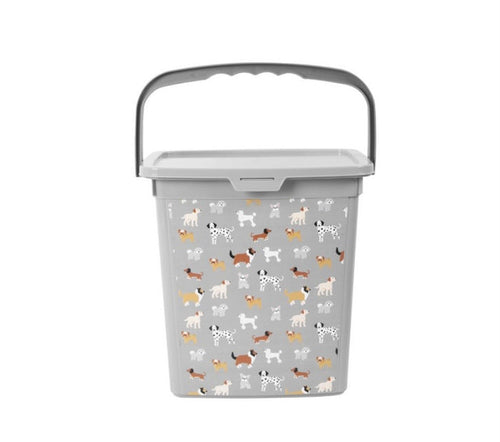 Grey Pet Food Storage Container 🇬🇧